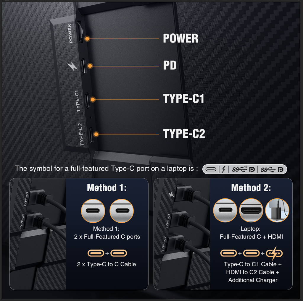 15.6’’ Triple Laptop Screen Extender（P7）