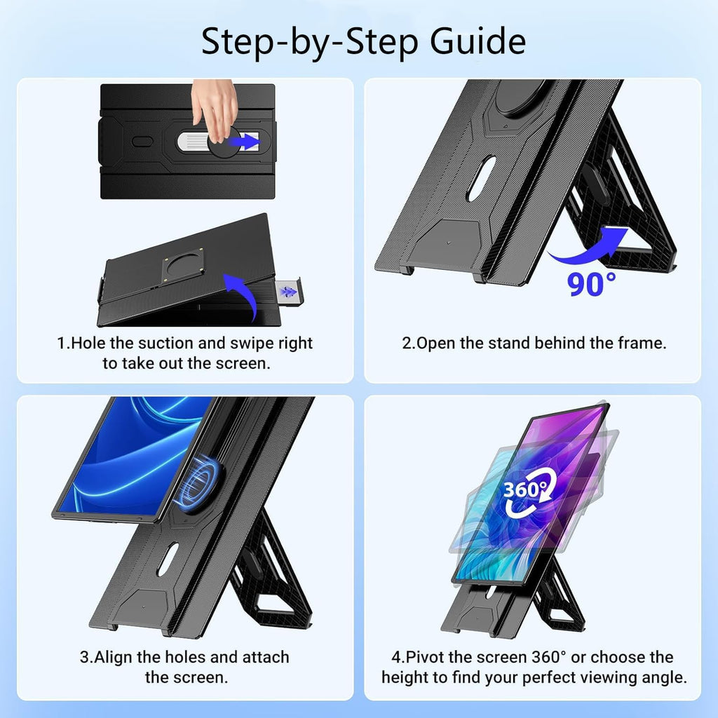 16.2" Portable Laptop Monitor Extender（N2）