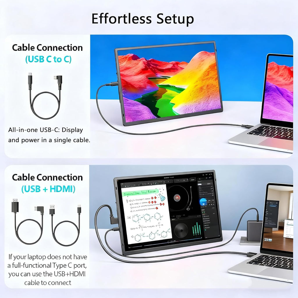 16.2" Portable Laptop Monitor Extender（N2）